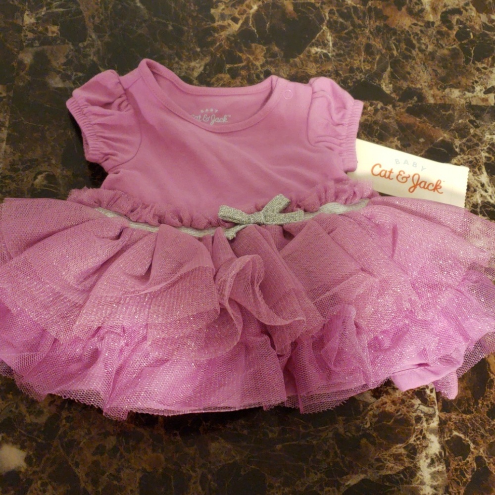 Cat & Jack purple girls dress